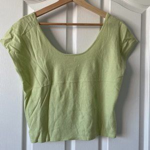 100% Cashmere Talbot Sleeveless Top Size LP